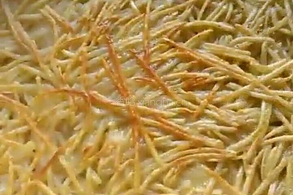 黄金土豆丝饼的做法图解5
