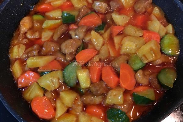菠萝咕老肉的做法图解12