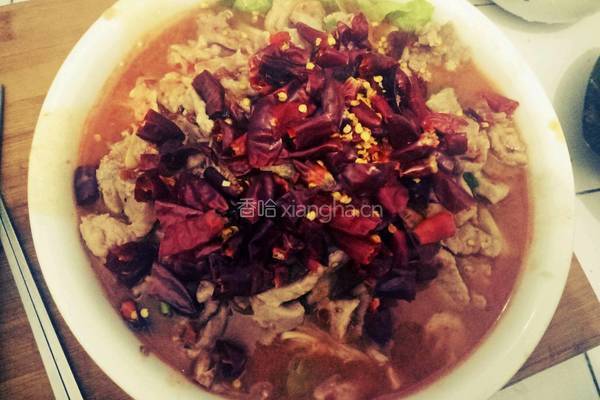 香辣水煮肉片的做法图解6