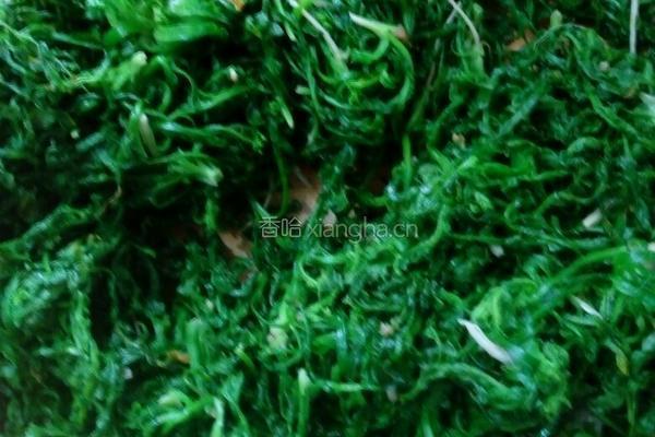 荠菜饺子的做法图解2