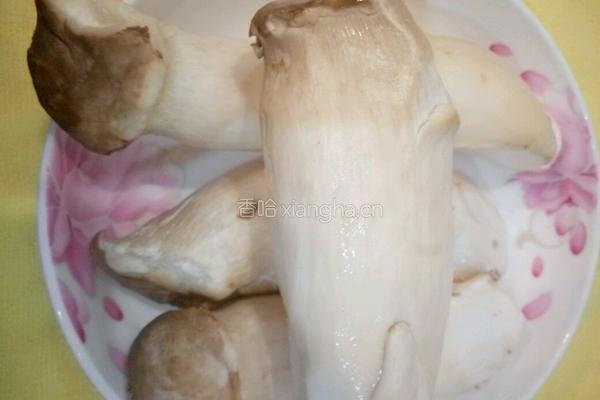 肉沫杏鲍菇的做法图解1