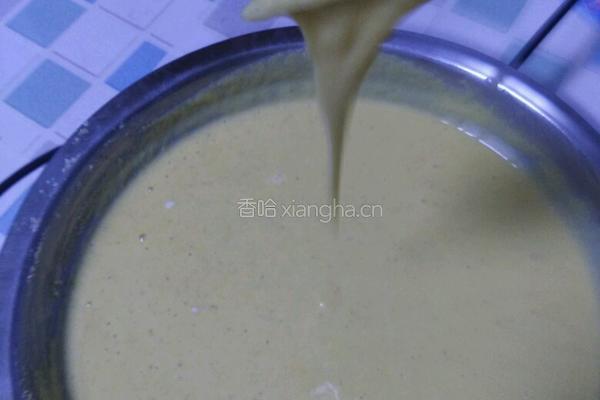 奶香玉米饼的做法图解3