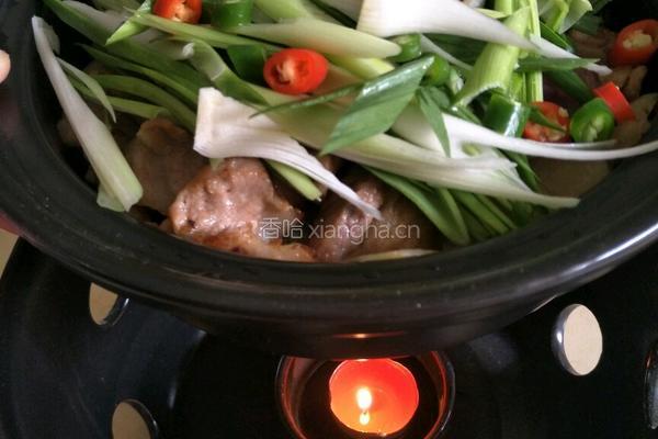 干锅土豆回锅肉的做法图解12