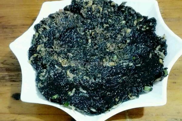 紫菜虾皮饼的做法图解10