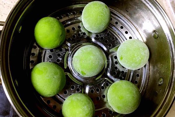 菠菜馒头的做法图解12