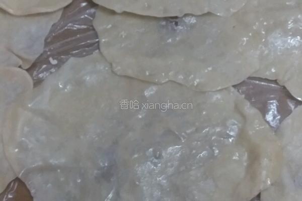 自制春卷皮的做法图解9