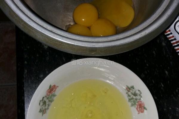 椰丝蛋糕的做法图解1