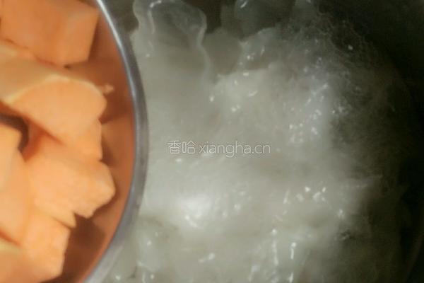 红薯银耳羹的做法图解5