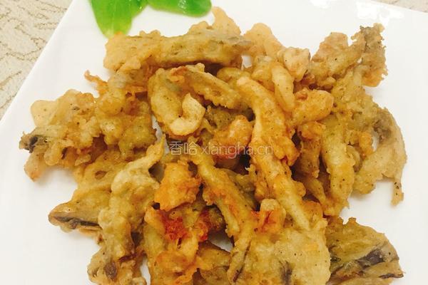 香酥蘑菇的做法图解10