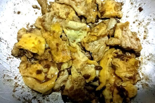 鸡蛋炸酱的做法图解7