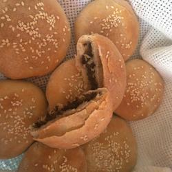 梅干菜和肉松芝麻饼的做法[图]