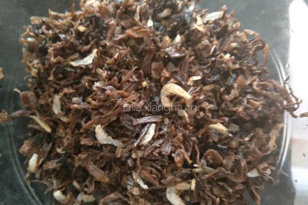 梅干菜和肉松芝麻饼的做法图解1