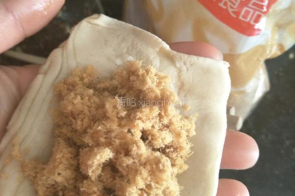 梅干菜和肉松芝麻饼的做法图解17