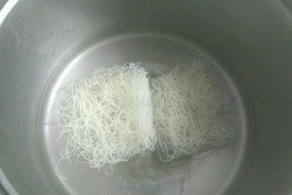 香菇肉丝米粉的做法图解9