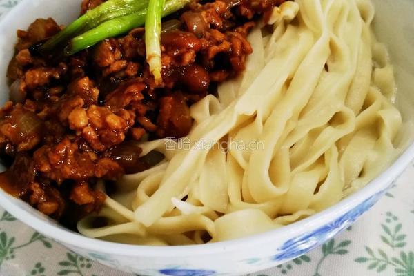 葱油肉酱面的做法图解11