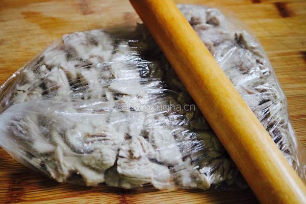 自制猪肉松(面包机版)的做法图解6