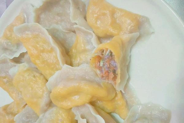 彩色水饺的做法图解6