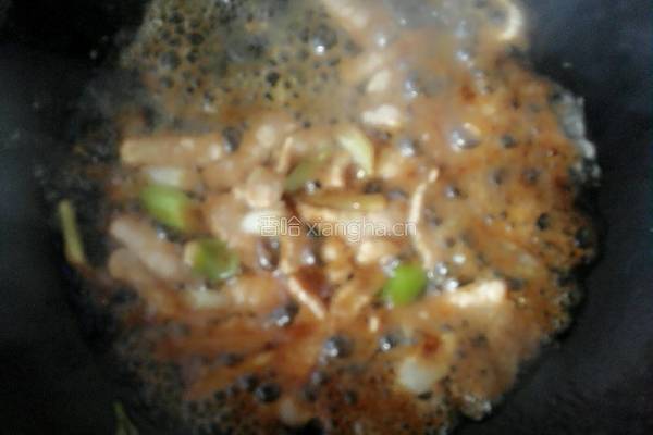 口蘑炒肉的做法图解6