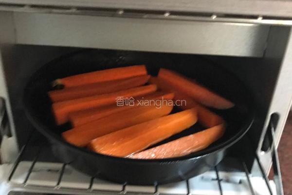 烤胡萝卜的做法图解4