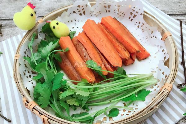 烤胡萝卜的做法图解6