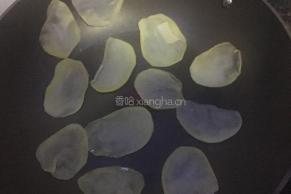 自制微波炉薯片的做法图解5