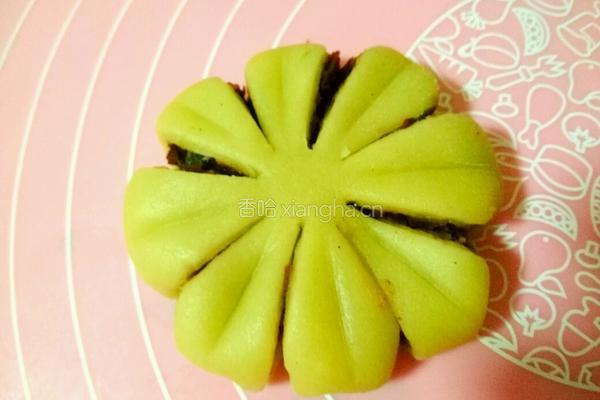 花形豆沙酥的做法图解22