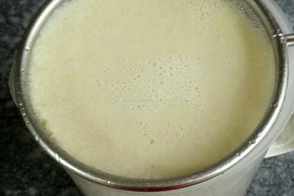 雪梨豆浆的做法图解6