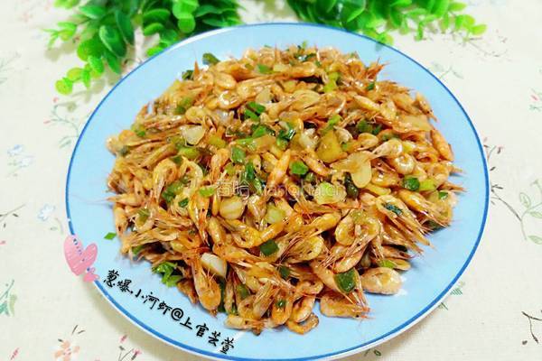 葱爆小河虾的做法图解7