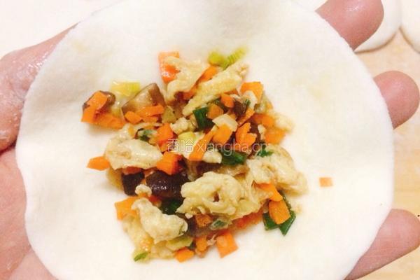 香菇鸡蛋包子的做法图解16
