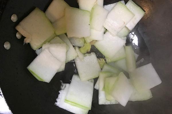 冬瓜虾皮的做法图解3