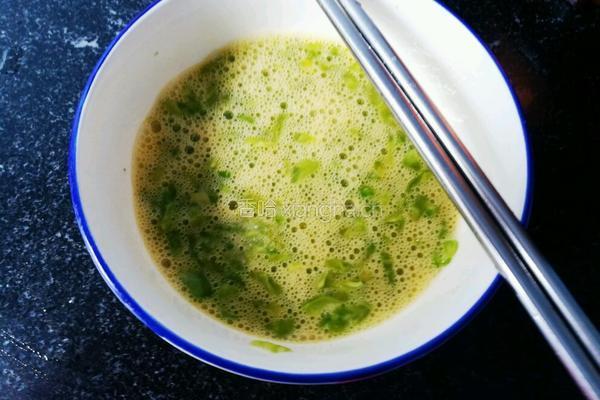 苦瓜煎蛋的做法图解4
