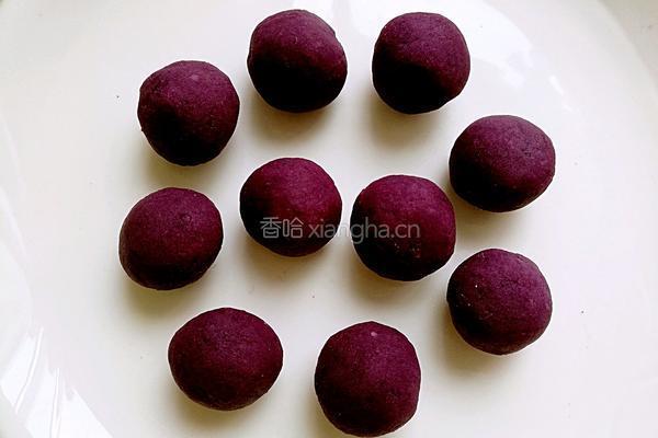 紫薯饼的做法图解5