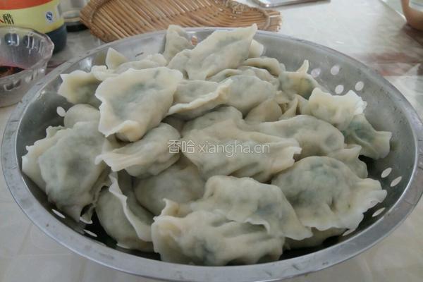 猪肉面条菜馅儿饺子的做法图解5