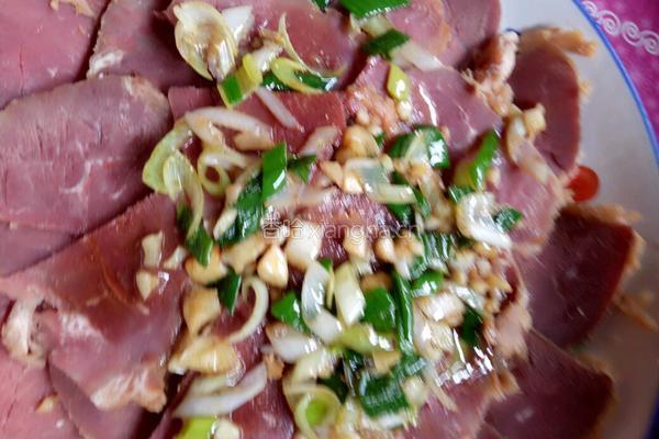 凉拌牛肉的做法图解5