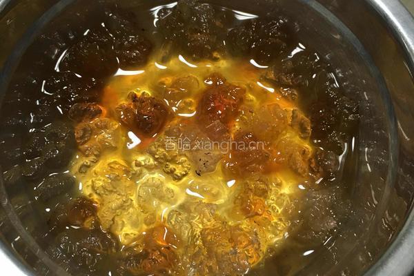 牛奶桃胶的做法图解1