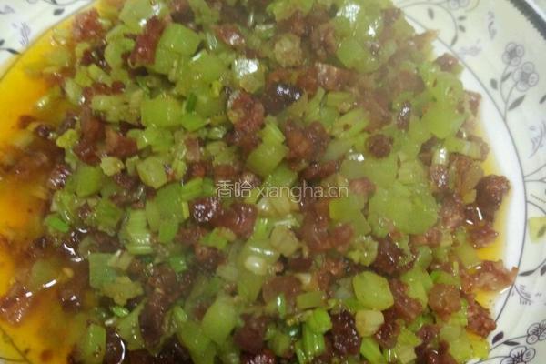 芹菜香肠的做法图解5