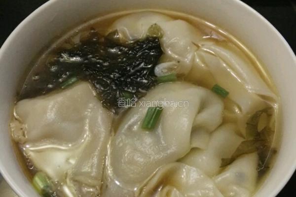 鲜肉虾仁馄饨的做法图解6