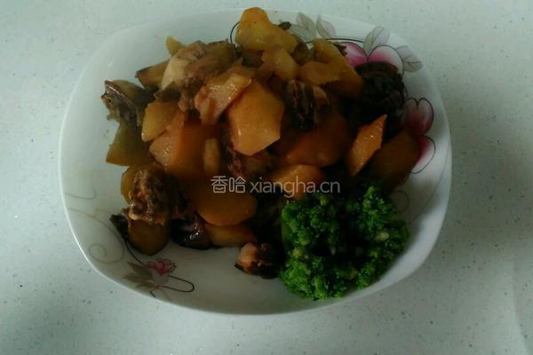 鲍鱼压土豆的做法图解7