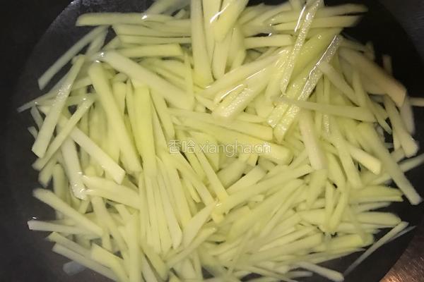 素炒土豆丝的做法图解2