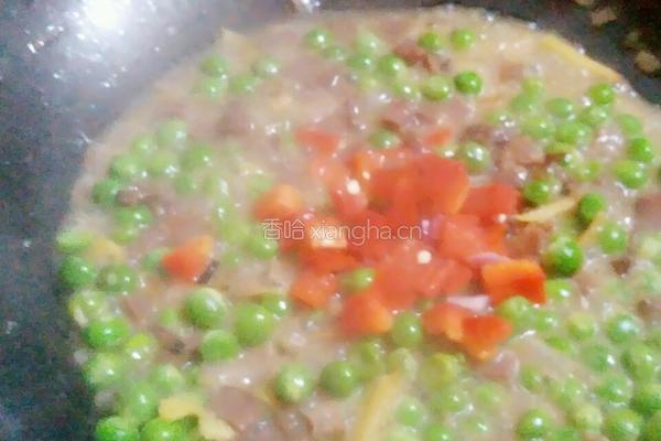 玉子豆腐酿腊香青豆的做法图解12