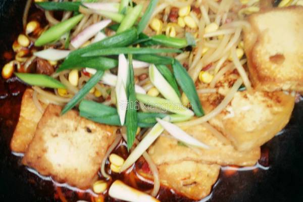 豆芽烩豆腐的做法图解12