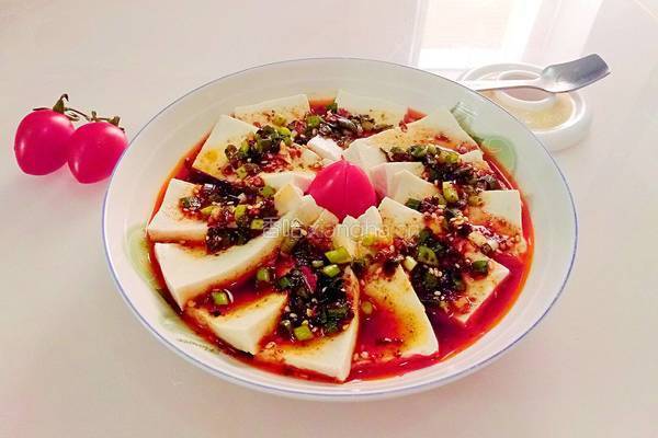 凉拌豆腐的做法图解11