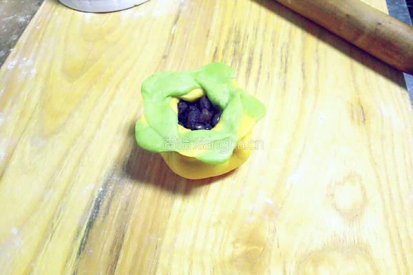 南瓜蜜豆面包的做法图解34