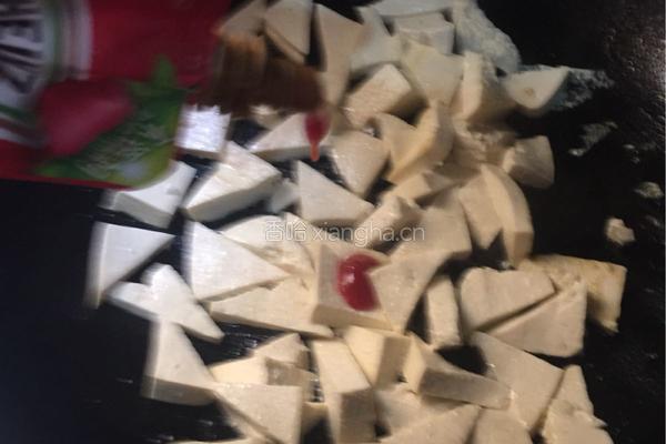 番茄豆腐的做法图解3