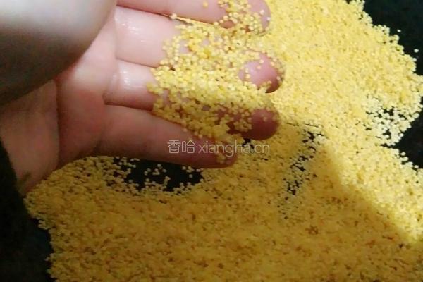 荷叶小米粥的做法图解5