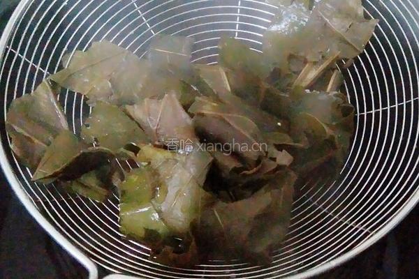 荷叶小米粥的做法图解7