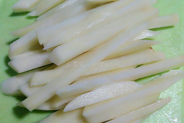 炸薯条的做法图解2