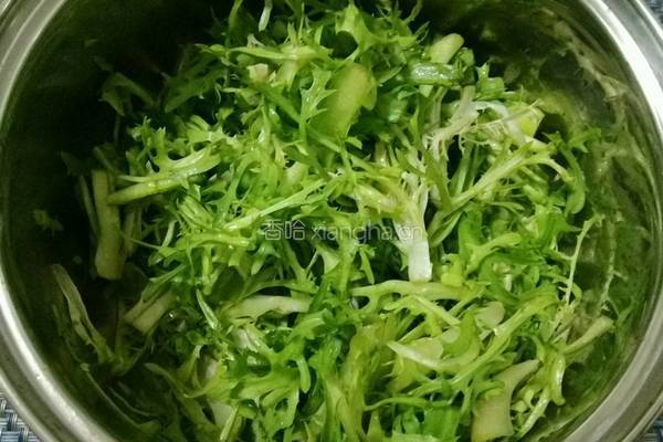 凉拌苦菊的做法图解4