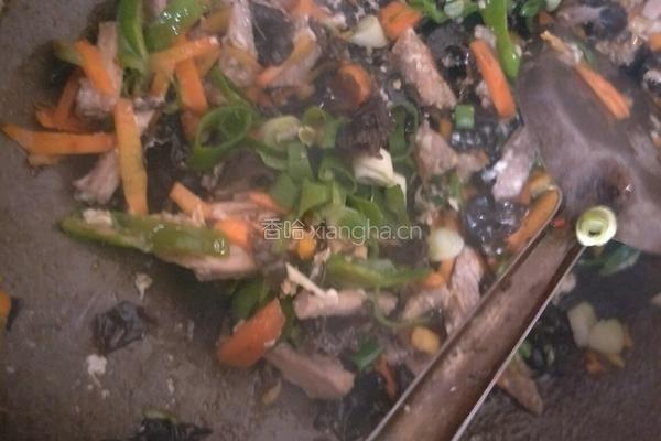 鱼香肉丝盖饭（简单）的做法图解13