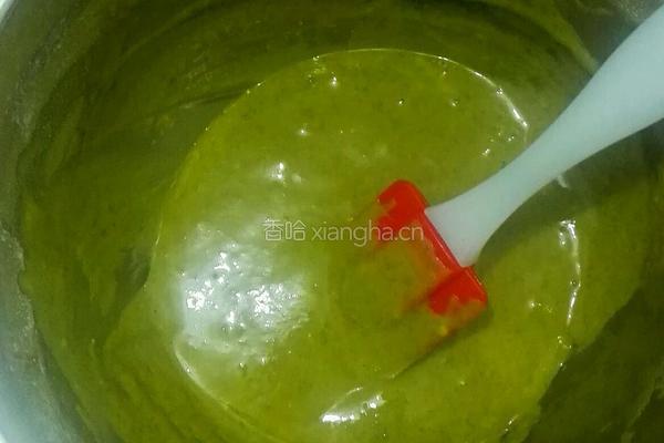 抹茶草莓卷（无油版）的做法图解3